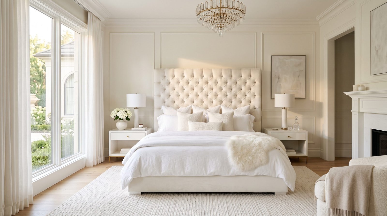 All white bedroom interior design 2K 202607281619