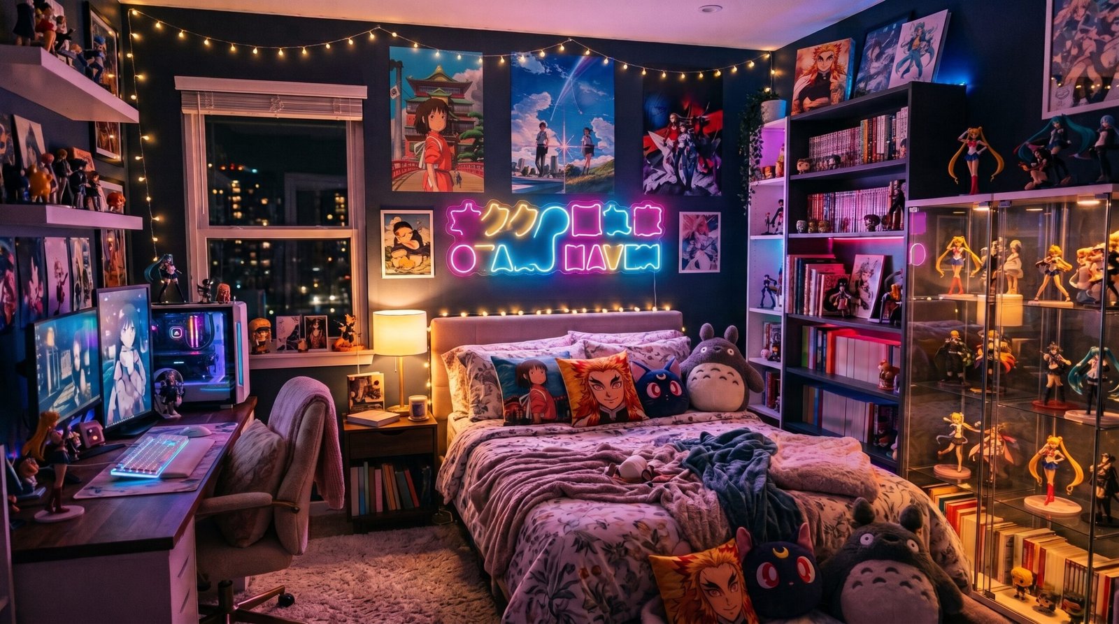 Anime inspired bedroom interior 2K 202607271042