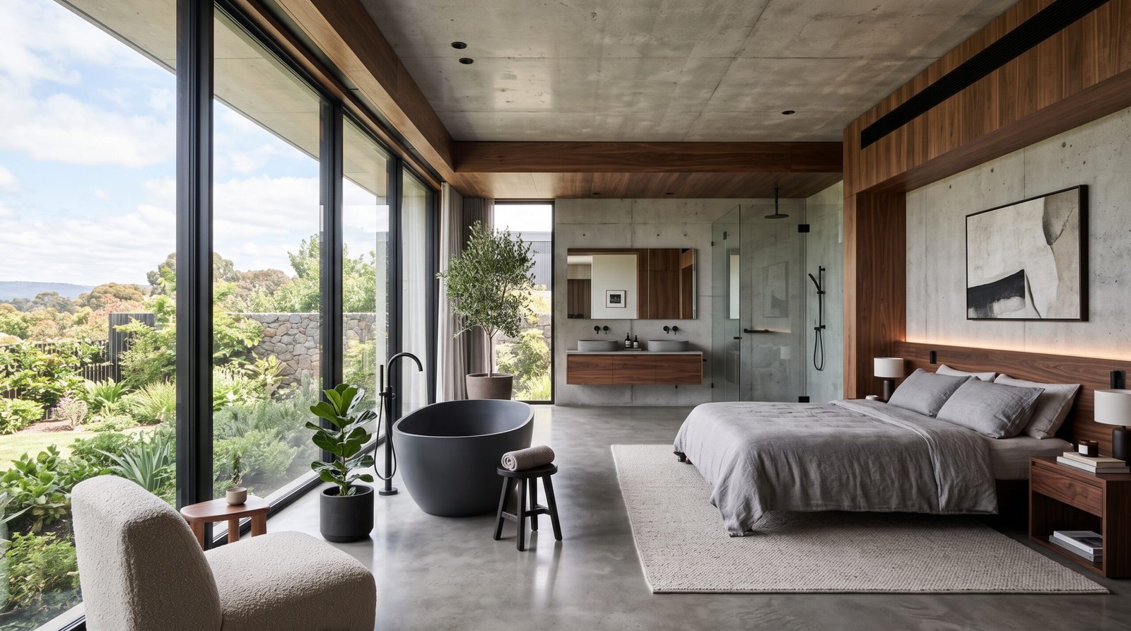 Architect designed bedroom open … 2K 202607262043