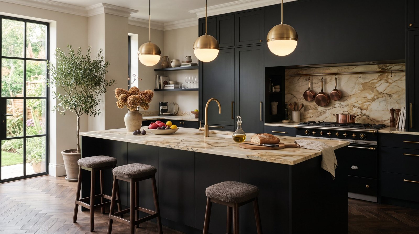 Black beige kitchen island count… 202607270130