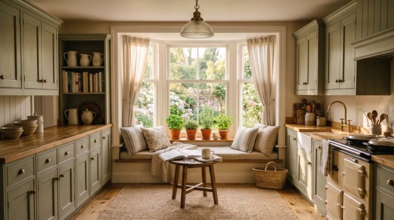 Kitchen bay window nook with 202607270856