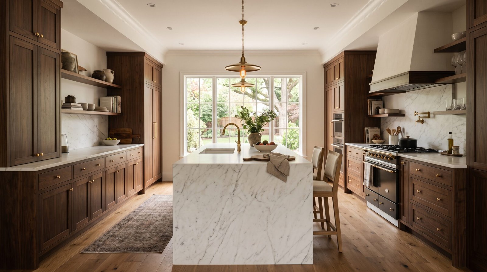 Kitchen with walnut cabinets mar… 202607301317