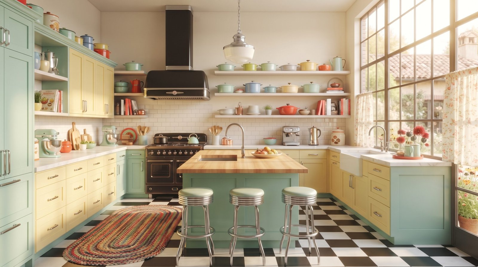 Retro kitchen idea