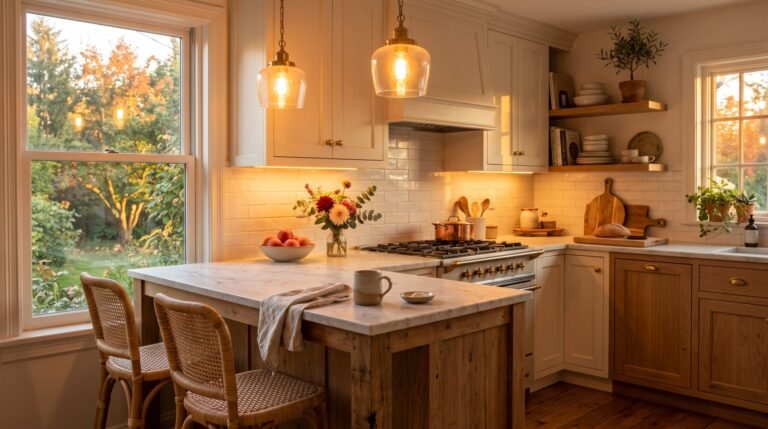 Small kitchen at golden hour 202607270926