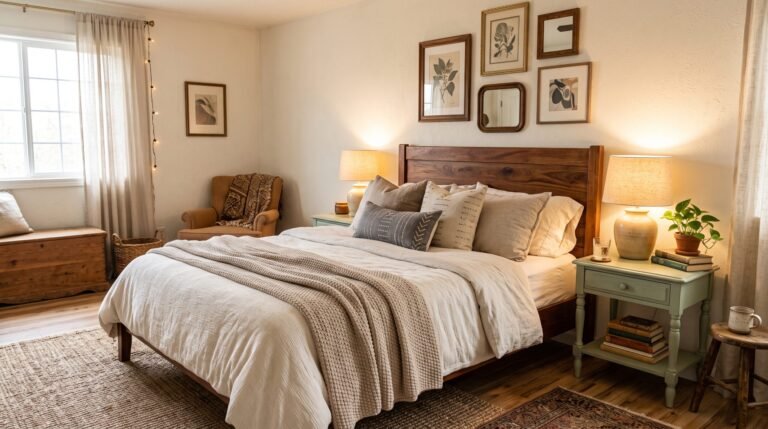 Stylish affordable bedroom neutr… 2K 202607281710