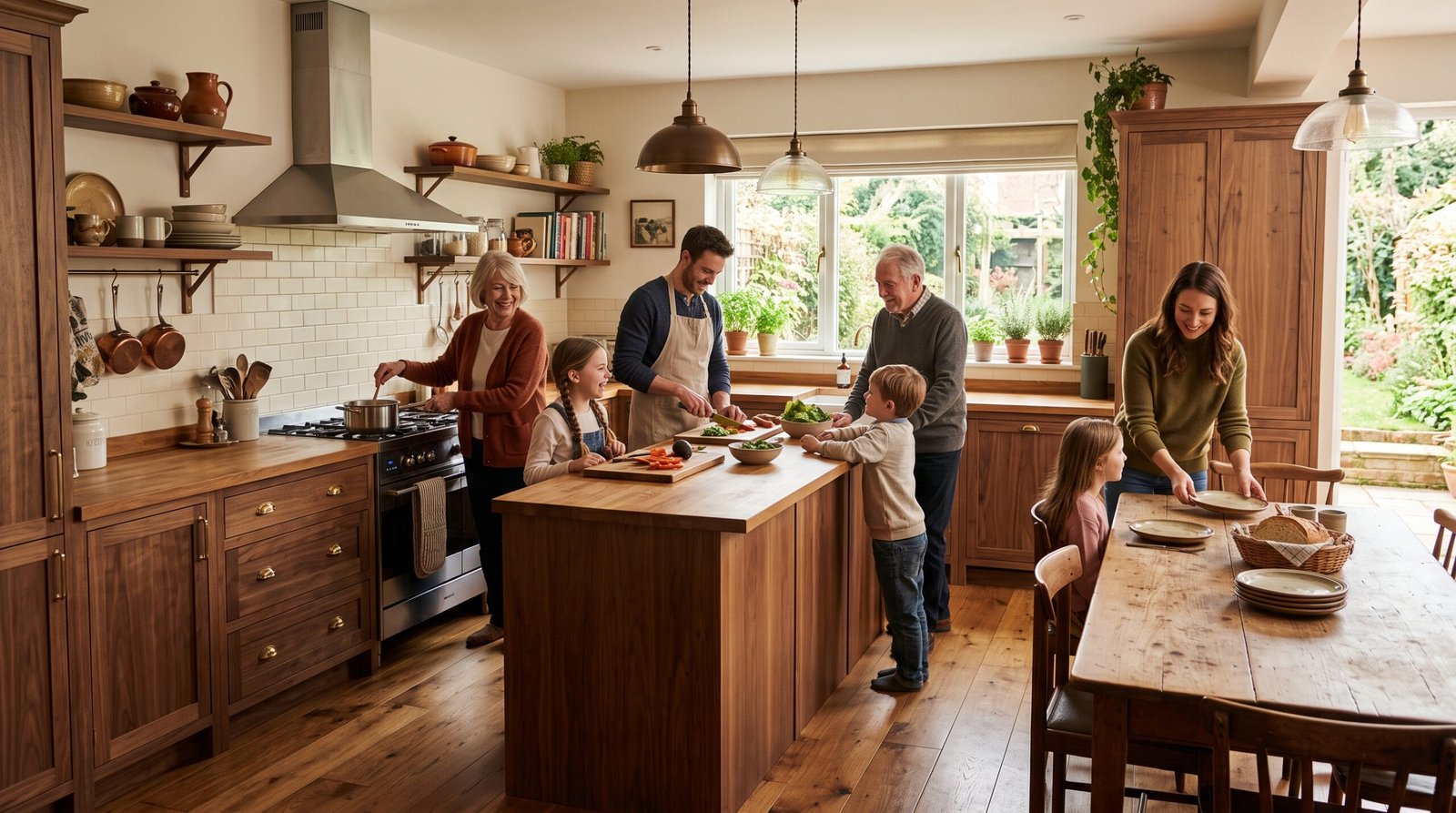 Warm inviting kitchen family gat… 202607262229