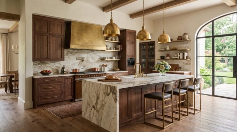 Brown kitchen with cabinetry stone 202608021845