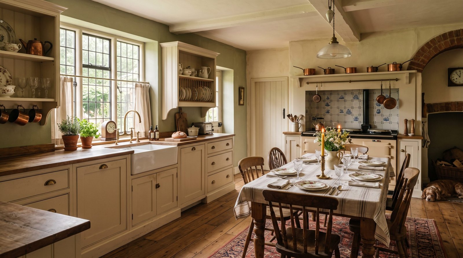 Eat in kitchen with dining table 202608040352