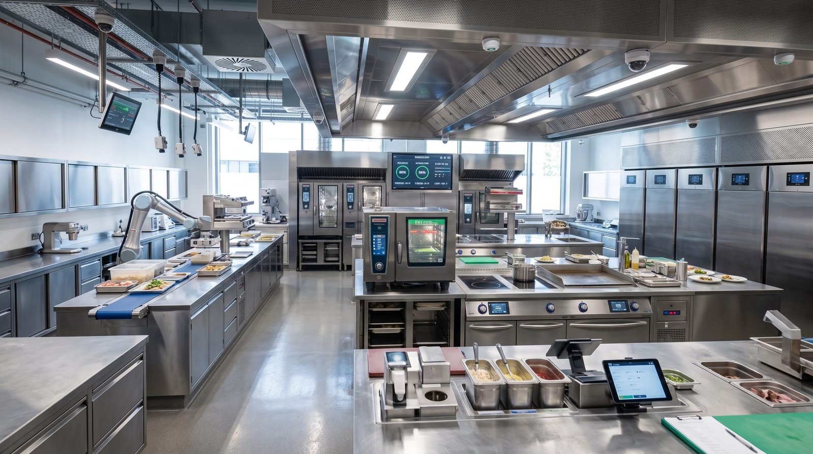 Industrial kitchen with smart te… 202608051119
