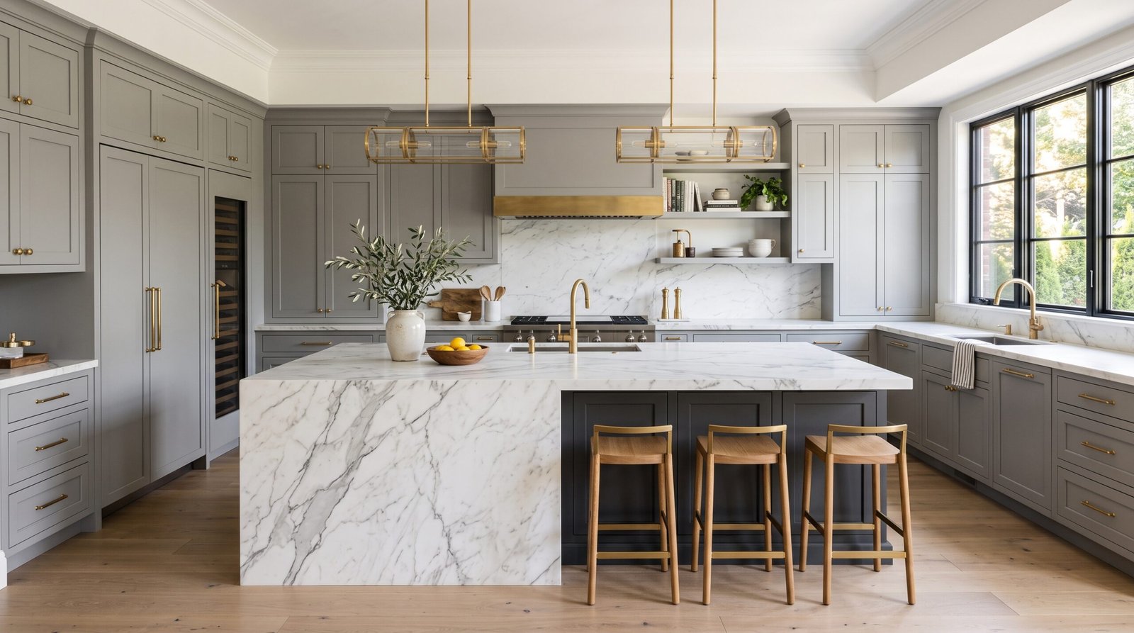 Kitchen with marble island 2K 202608050922