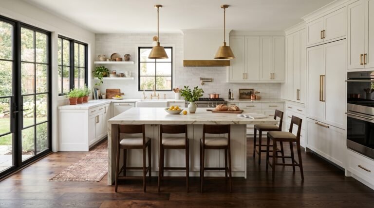 12 Kitchen Ideas That Make Dark Wood Floors the Best Decision You Made