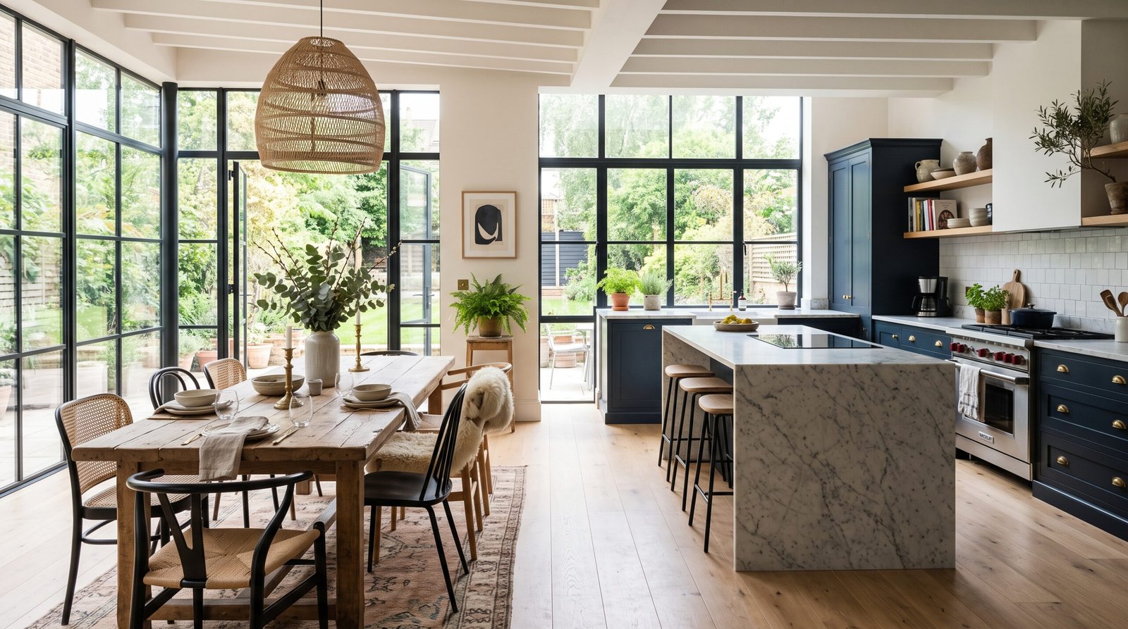 Open concept kitchen diner 2K 202608131756